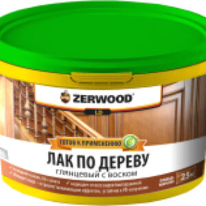 Лак LD по дереву с воском 21век