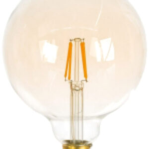 Лампа LED-G125-8W/Golden/E27 GLV21GO / UL-00002358 21век