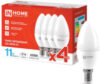 Набор ламп LED-СВЕЧА-VC / 4690612047805 21век