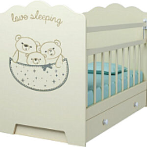 Детская кроватка Love Sleeping маятник-ящик 21век