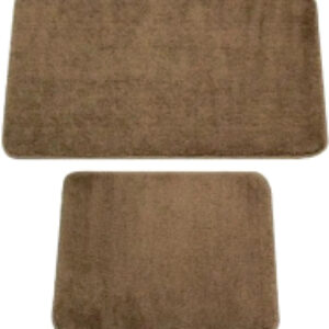 Набор ковриков для ванной и туалета Maxiform 50x80+50x40 / DUZ-5013-BROWN 21век