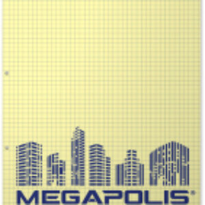 Блокнот Megapolis. Yellow Concept / 49807 21век