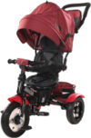 Трехколесный велосипед с ручкой Neo AIir Red Black Luxe / 10050342103 21век
