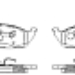 Тормозные колодки PBP1400 21век