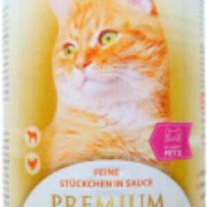 Влажный корм для кошек Premium Телятина и домашняя птица 21век