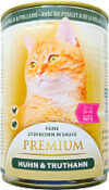 Влажный корм для кошек Premium c курицей и индейкой 21век