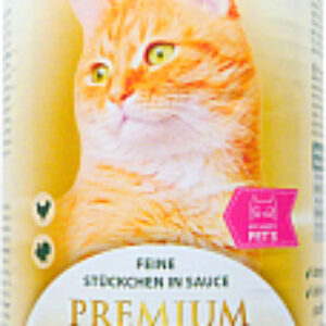 Влажный корм для кошек Premium c курицей и индейкой 21век