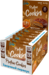 Набор протеинового печенья Protein Cookie Арахисовое с соленой карамелью глазир. шоколадом 21век