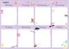 Планинг Purple Mood. Настенный на неделю + маркер / 22-473-2 K 21век