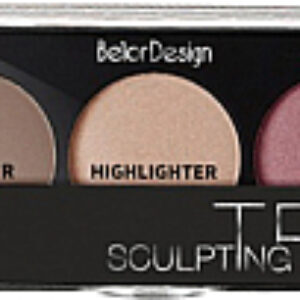 Палетка для скульптурирования Sculpting Trio тон 2 21век