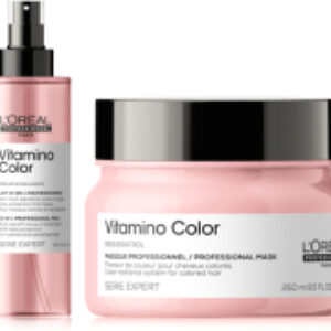 Набор косметики для волос Serie Expert Vitamino Color Маска 250мл+Спрей 190мл 21век
