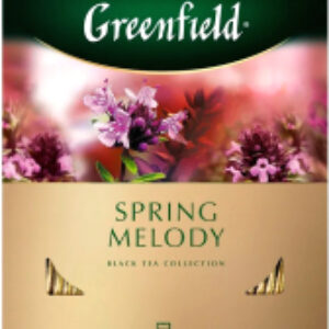 Чай пакетированный Spring Melody черный / Nd-00001895 21век