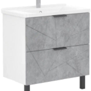 Тумба с умывальником Twing 60.2Y бетон Миранда 60 21век