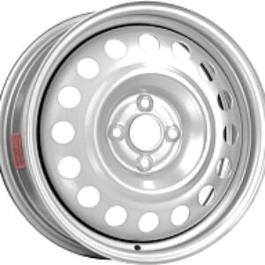 Штампованный диск X40924 16x6" 4x100мм DIA 54.1мм ET 49мм Silver 21век
