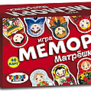 Настольная игра Мемори. Матрешки / 01521 21век