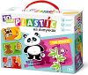 Развивающая игра Пластик на липучках. Кто что ест? / 02837 21век