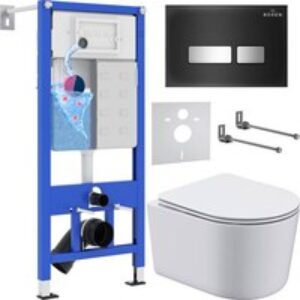 Унитаз подвесной с инсталляцией StounFix Dual Fresh 965318 21век