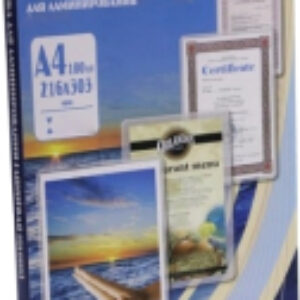 Пленка для ламинирования 100мик А4 / PLP12723 21век