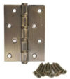 Петля дверная 100x75x2.5-B4-AB 21век
