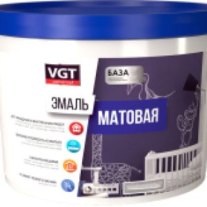 Эмаль ВД-АК-1179 Универсальная матовая RAL 7024 21век