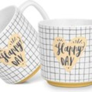 Набор кружек Happy Day Checked 3726 21век