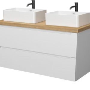 Тумба под умывальник Дион 120 / D120LWP0M9003MKV5-HPL38T 21век