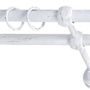 Карниз для штор Шар малый 124 2р гладкий 21век