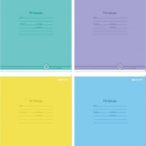 Набор тетрадей Стильные цвета / ТШЛ12-СЦ-НМП 21век