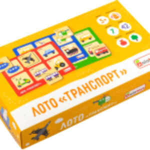Развивающая игра Лото Транспорт / ЛТ13 21век