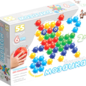 Развивающая игрушка Мозаика с крупными фишками / 1536 21век