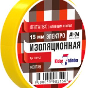 Изолента ПВХ 15ммx10м / TIK552T 21век