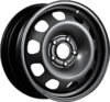 Штампованный диск 16003 16x6.5" 5x114.3мм DIA 66.1мм ЕТ 50мм Black 21век