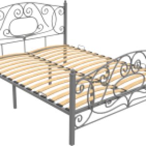 Двуспальная кровать Виктория ВЯ.160.200.С 21век