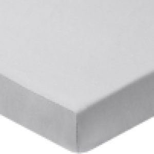 Простыня Поплин однотонный на резинке 160x200x25 / ПР-ПО-Р-160-СЕР 21век