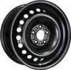 Штампованный диск 17001 AM 17x7.5" 5x108мм DIA 63.3мм ET 52.5мм Black 21век