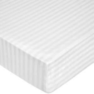 Простыня Белая на резинке 180x200x20 21век