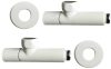 Вентильный кран Колпачковый 1"x1/2" г/ш Ral 9016 21век