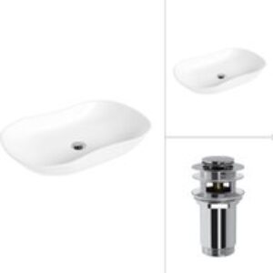 Умывальник 21570 + клапан 21190CH 21век