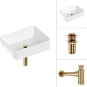 Умывальник 21675 + клапан 21190G + сифон 21635G 21век