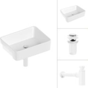 Умывальник 21675 + клапан 21190W + сифон 21635W 21век