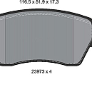 Тормозные колодки 2397301 21век