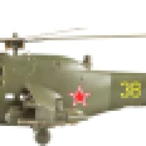 Сборная модель Советский ударный вертолет Ми-24В / 7403 21век