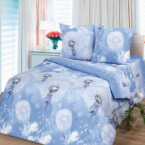 Комплект постельного белья Одуванчики 2сп с европростыней 21век