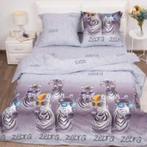 Комплект постельного белья Зебра 2сп 21век