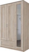 Шкаф Сириус 3-х створчатый 1 ящик 2.02.01.030.3 21век