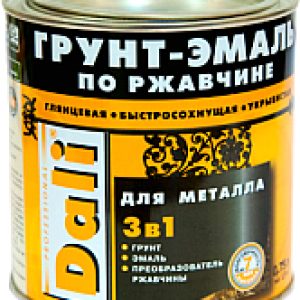 Грунт-эмаль По ржавчине 3 в 1 21век