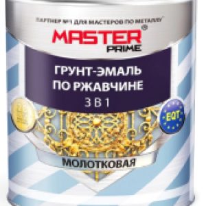 Грунт-эмаль Молотковая 3 в 1 21век