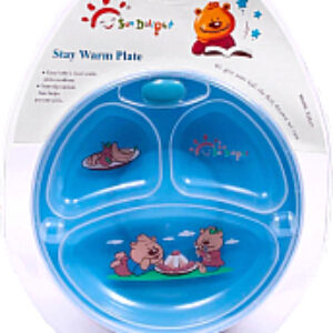 Тарелка для кормления 33017 с подогревом и присоской 21век