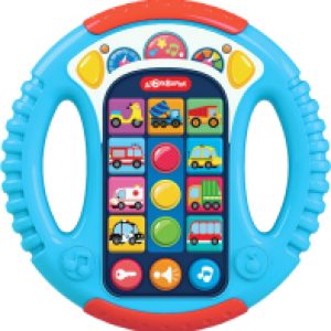 Развивающая игрушка Музыкальный руль. Веселые машинки / 3303С 21век
