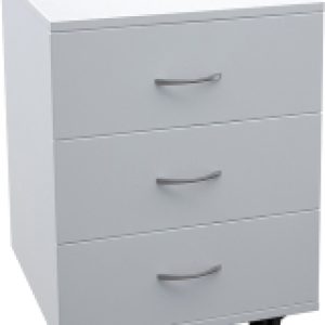 Тумба ТБ3 выкатная с 3 ящиками 454x456x530 21век